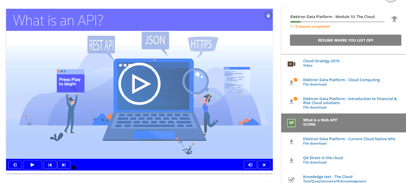 Opening screenshot of Web API explainer